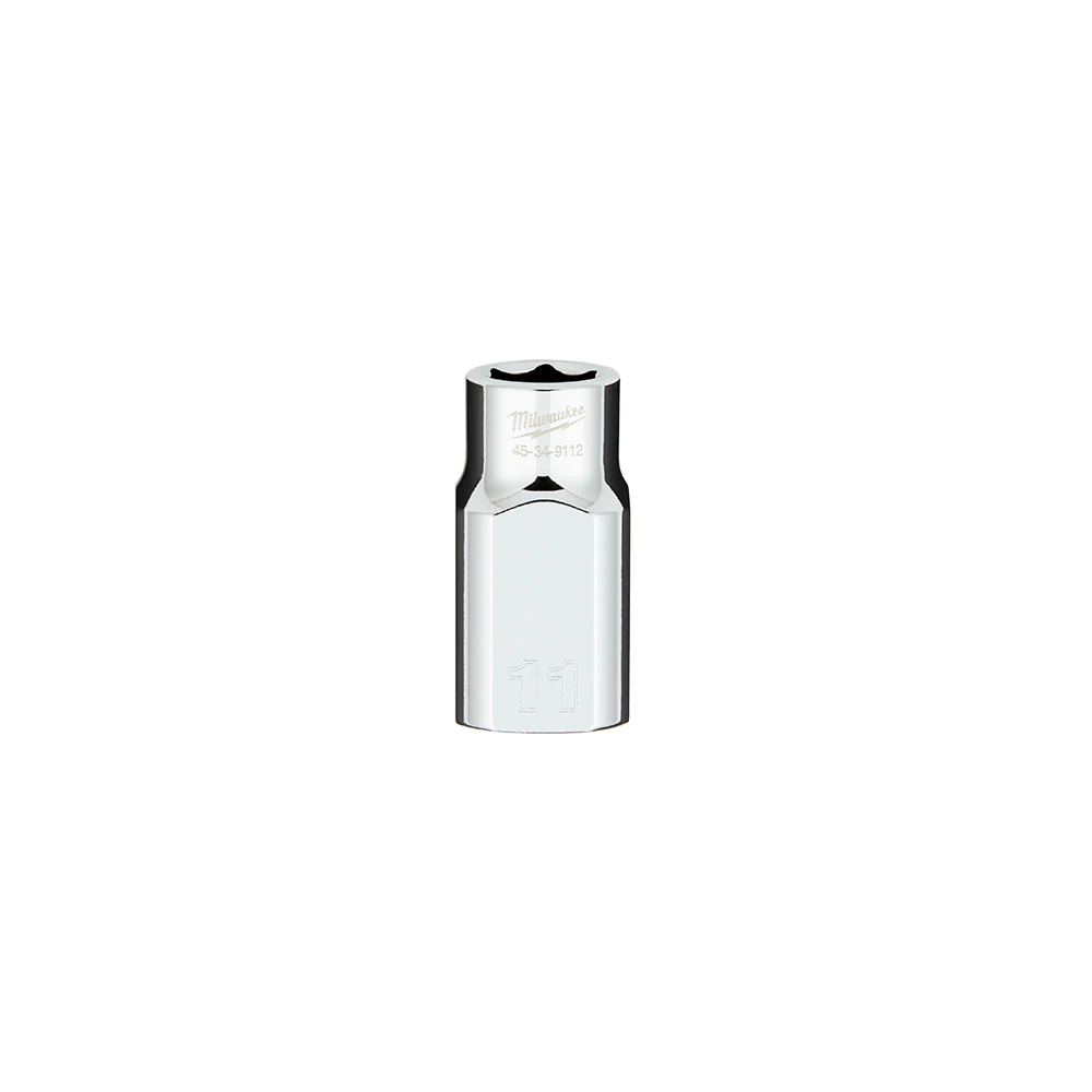 Milwaukee 1/2" Drive Socket  Metric Standard 11mm - 45349112