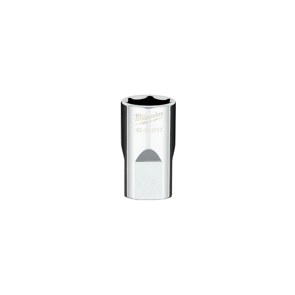 Milwaukee 1/2" Drive Socket  Metric Standard 16mm - 45349117
