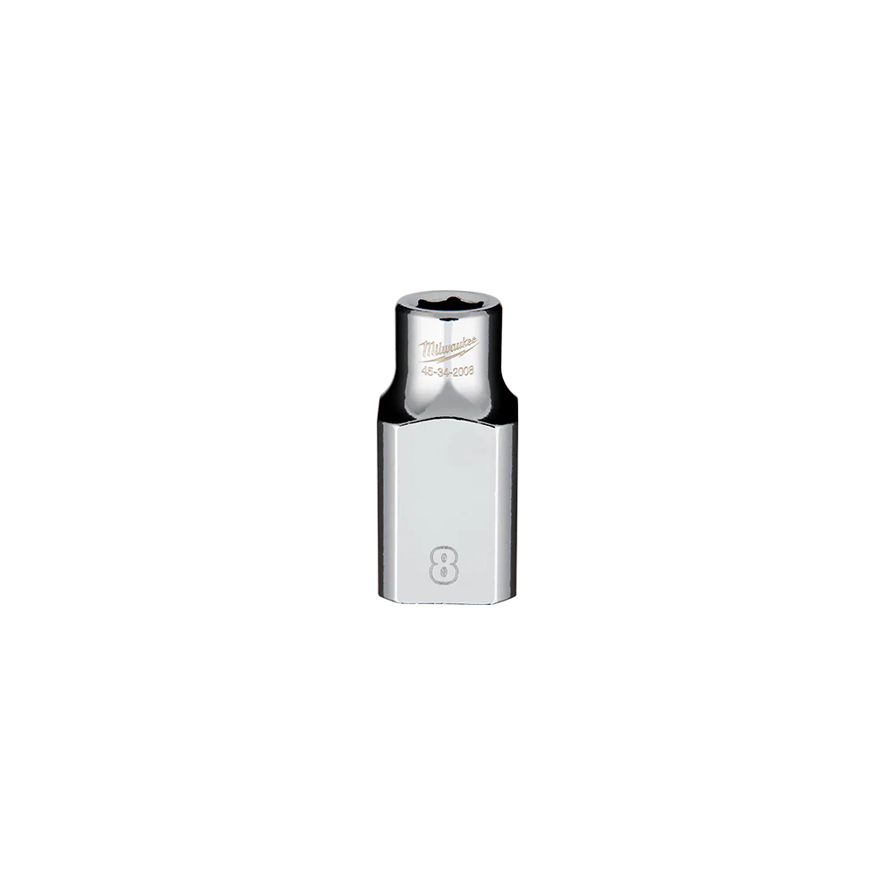 Milwaukee 1/2" Drive Socket  Metric Standard 8mm - 45342008