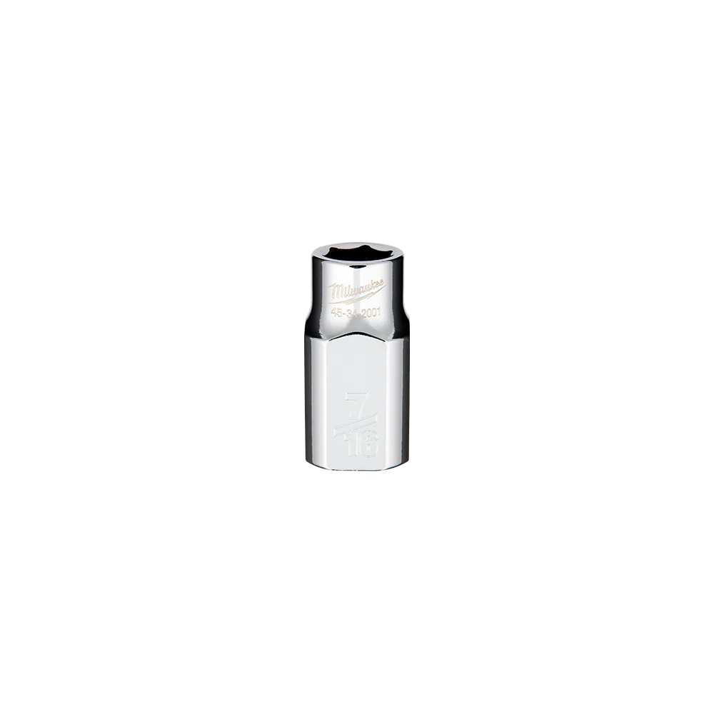 Milwaukee 1/2" Drive Socket SAE Standard 7/16" - 45342001