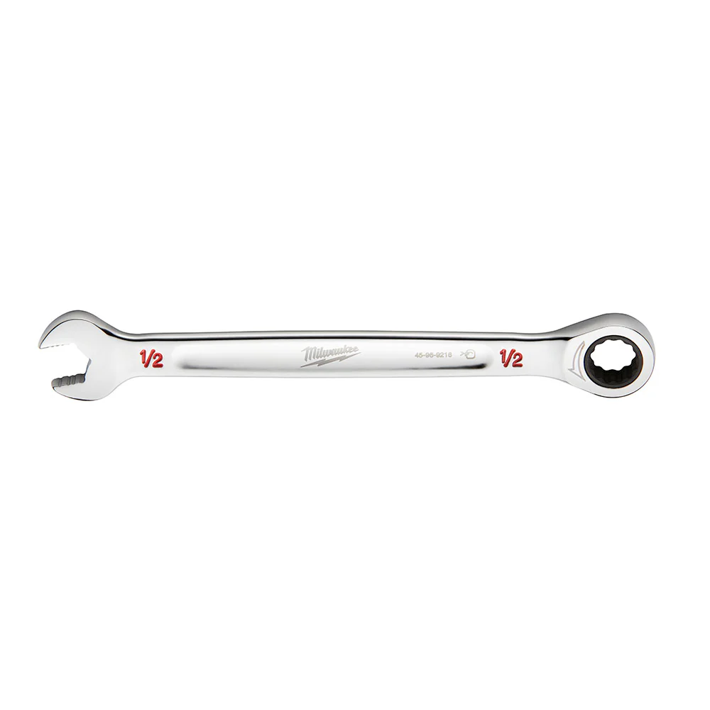Milwaukee 1/2 SAE Ratcheting Combo Wrench - 45969216