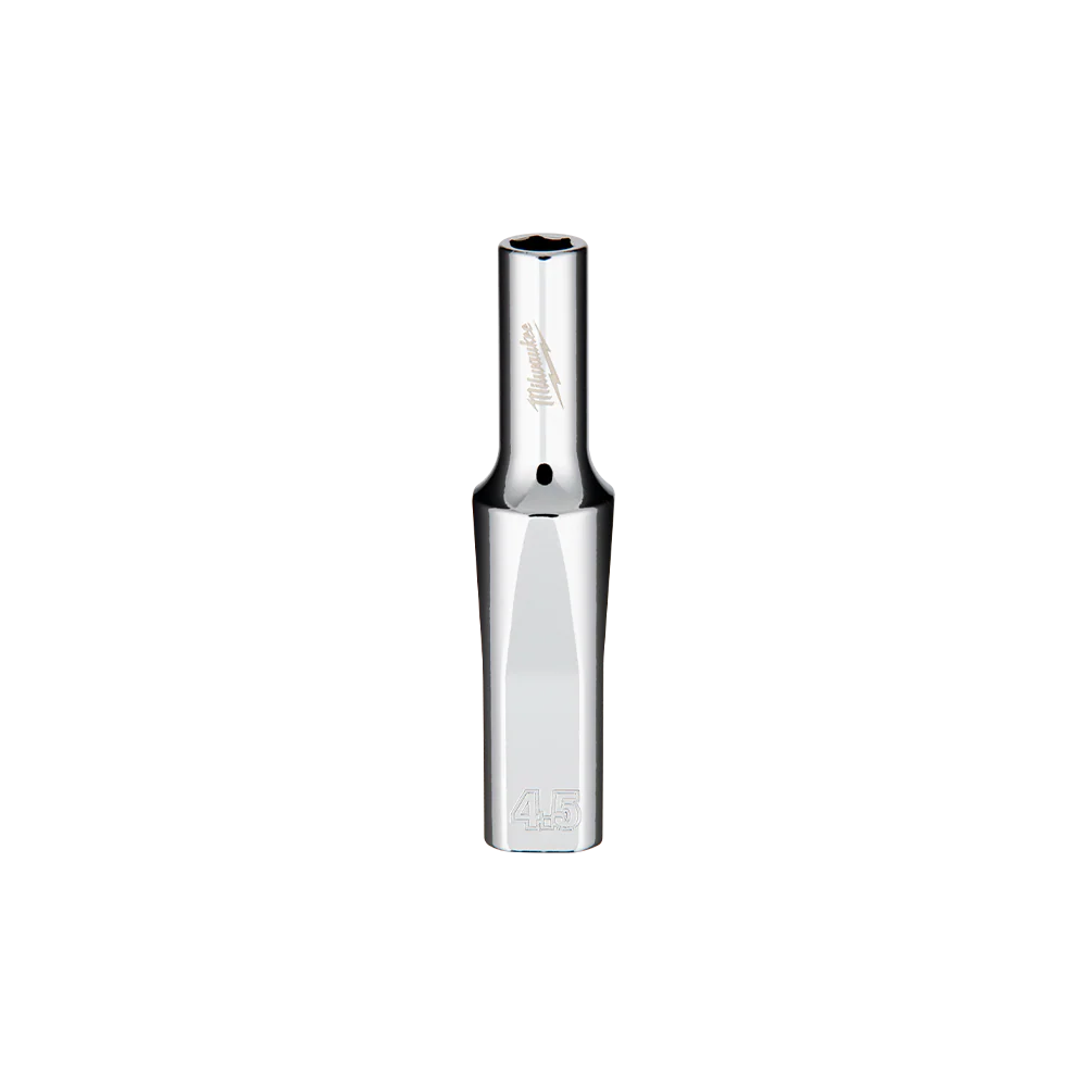 Milwaukee 1/4" Drive Socket Metric Deep 4.5mm - 45344011
