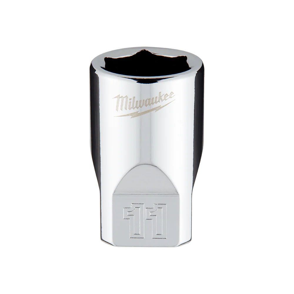 Milwaukee 1/4" Drive Socket Metric Standard 11mm - 45349037