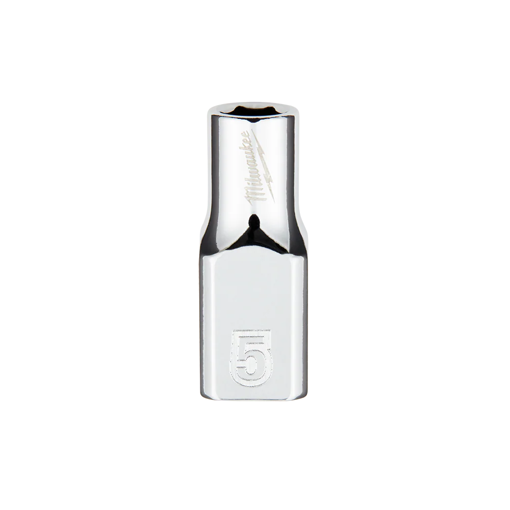 Milwaukee 1/4" Drive Socket Metric Standard 5mm - 45349030