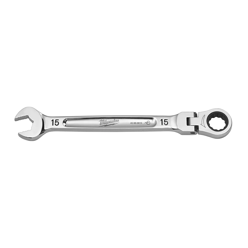 Milwaukee 15mm Flex Head Combination Wrench - 45969615