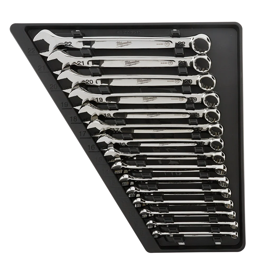 Milwaukee 15pc Combination Wrench Set - Metric - 48229515
