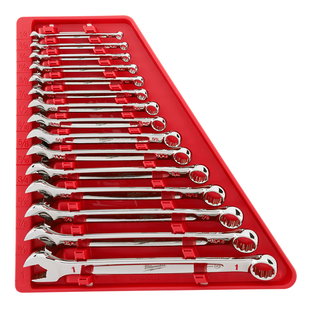 Milwaukee 15pc Combination Wrench Set - SAE - 48229415