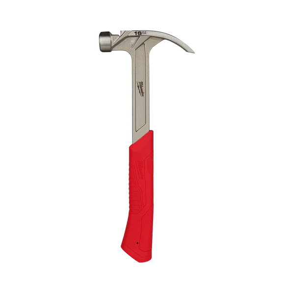 Milwaukee 16oz Smooth Face Steel Hybrid Claw Hammer - 48229018A