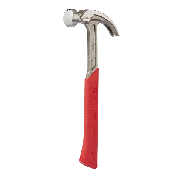Milwaukee 20oz Smooth Face Steel Curved Claw Hammer - 48229080A