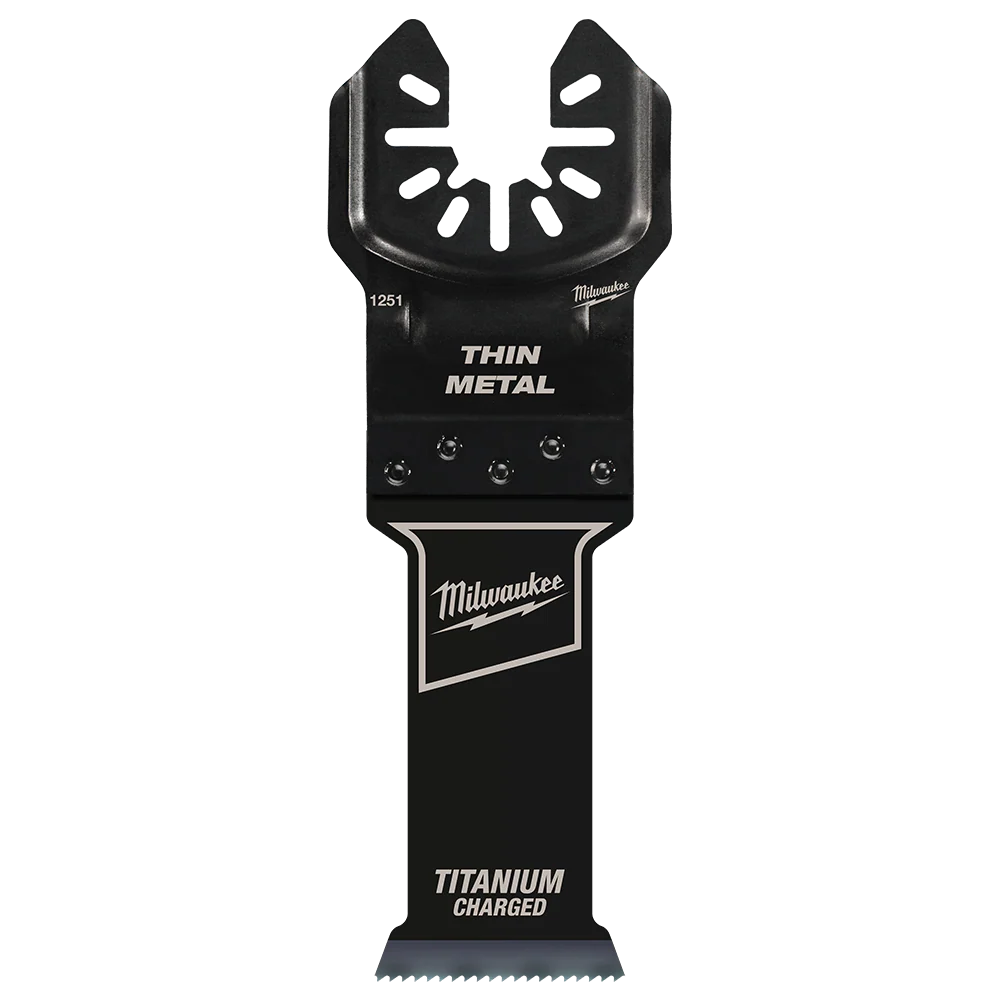 Milwaukee 28mm (1-1/8") Titanium Enhanced Bi-Metal Metal Blade, Open-Lok™ - 49251251