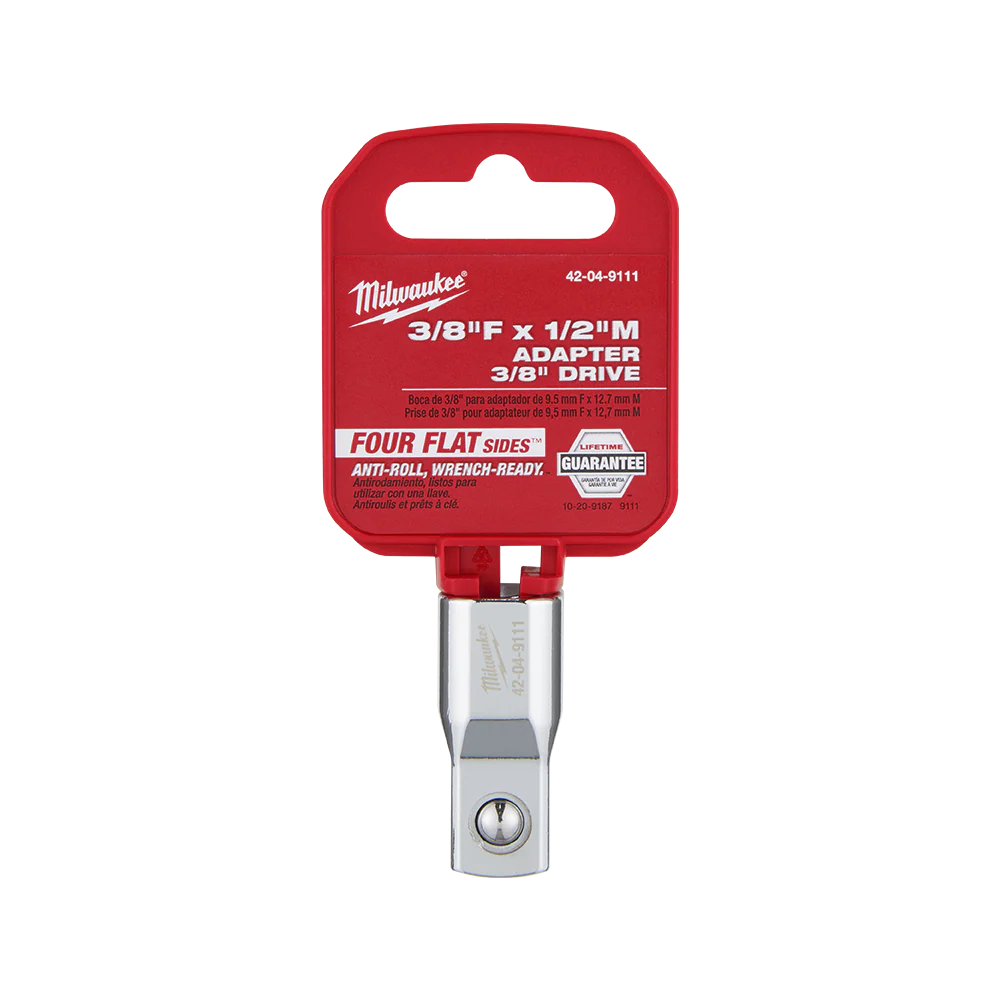 Milwaukee 3/8" Drive 3/8"F X 1/2"M Adapter - 42049111