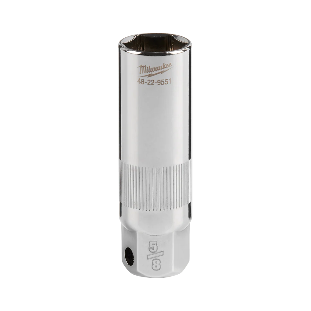 Milwaukee 3/8” Drive 5/8” Spark Plug Socket - 48229551