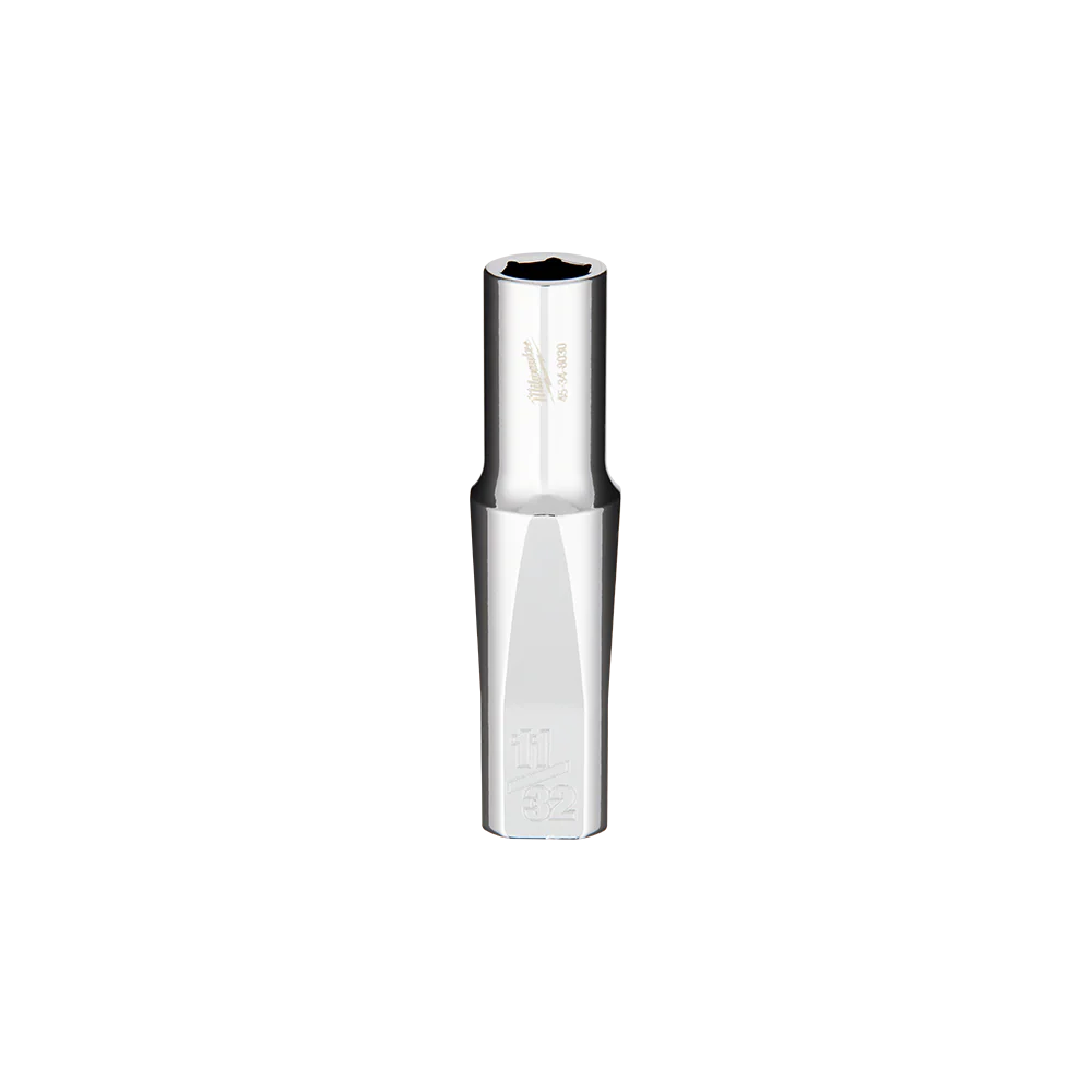 Milwaukee 3/8" Drive Socket SAE Deep 11/32" - 45348030