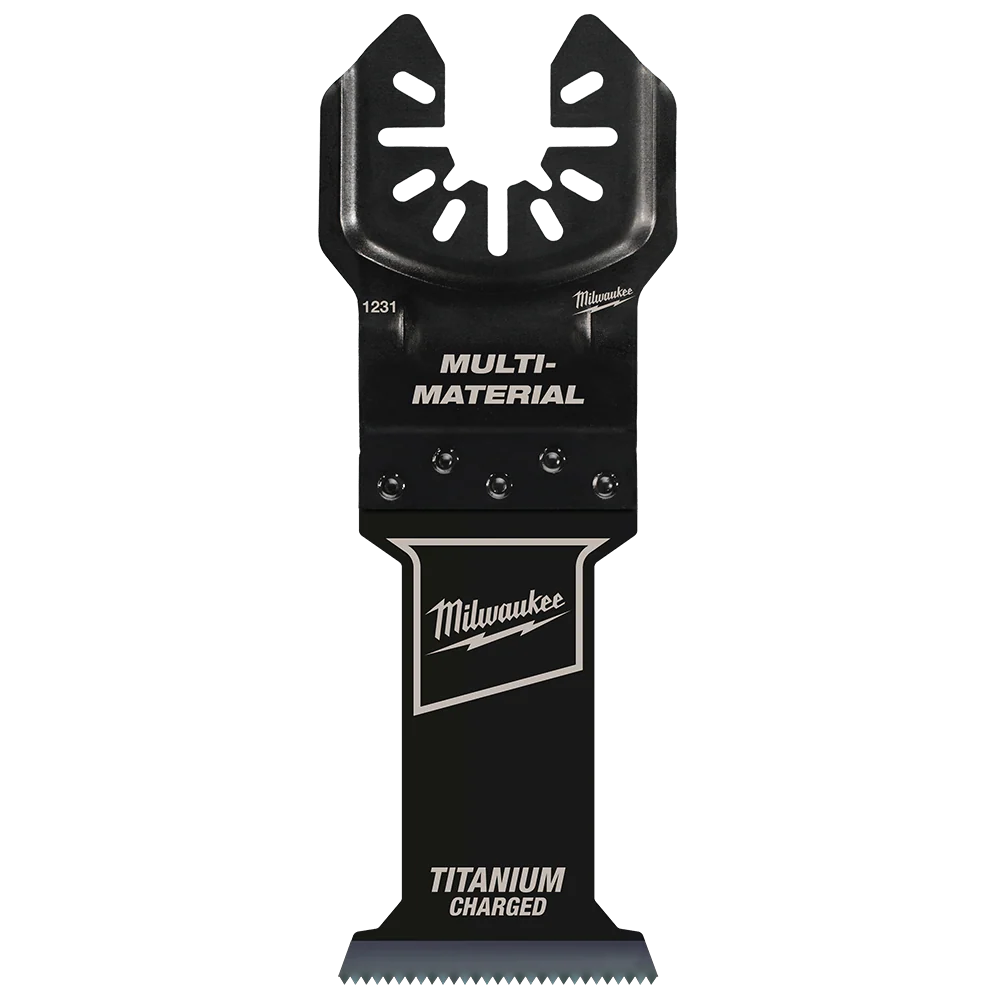 Milwaukee 35mm (1 3/8") Titanium Enhanced Bi-Metal Multi-Material Blade, Open-Lok™ - 49251231