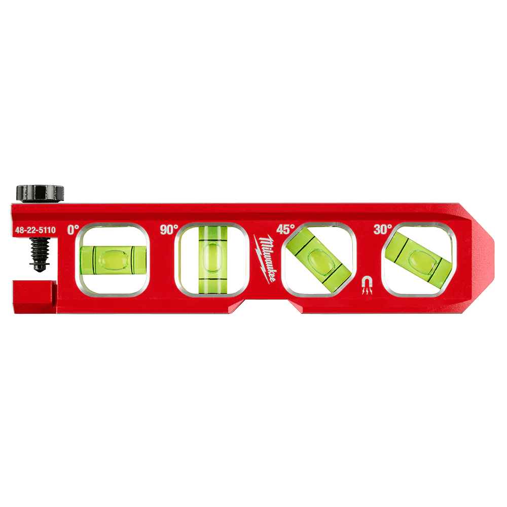Milwaukee 4 Vial Torpedo Level  - 48225110A