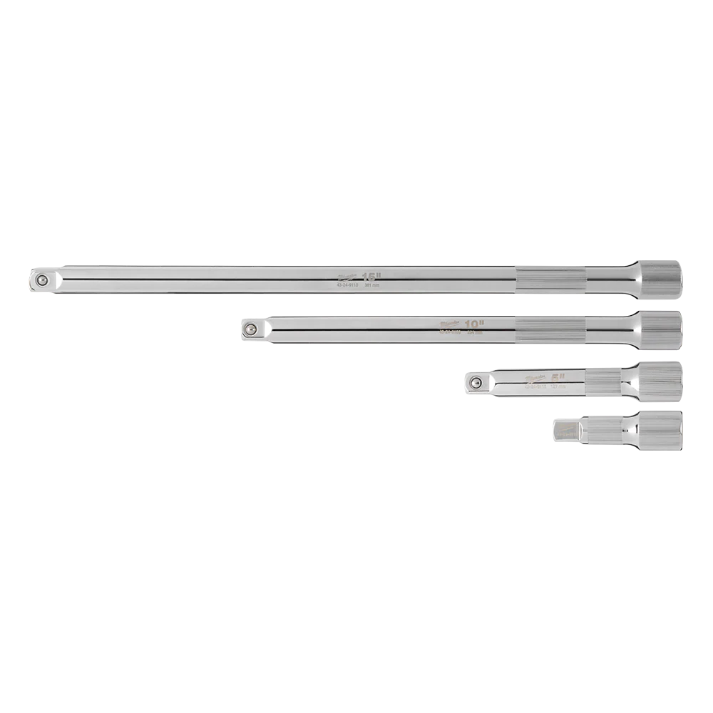 Milwaukee 4pc 1/2” Drive Extension Set - 48229342