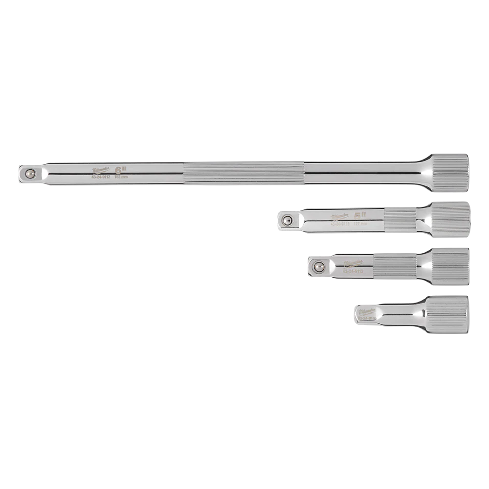 Milwaukee 4pc 1/4” Drive Extension Set - 48229340