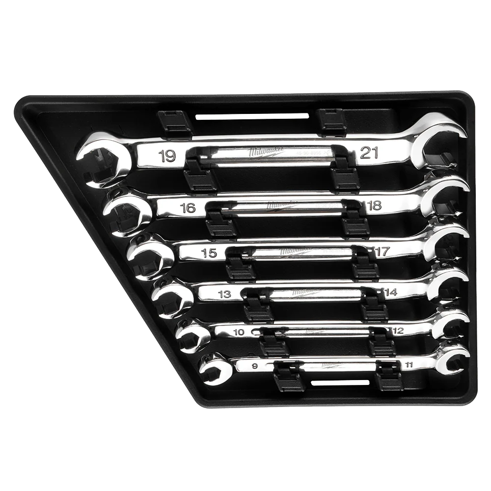 Milwaukee 6pc Double End Flare Nut – Metric - 48229471