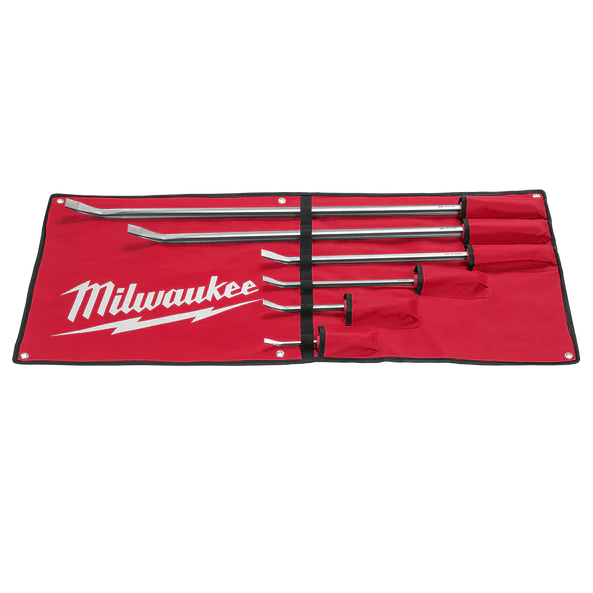 Milwaukee 6pc Pry Bar Set in Roll - 48229116
