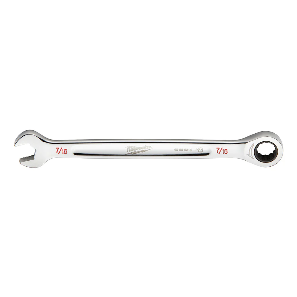 Milwaukee 7/16 SAE Ratcheting Combo Wrench - 45969214