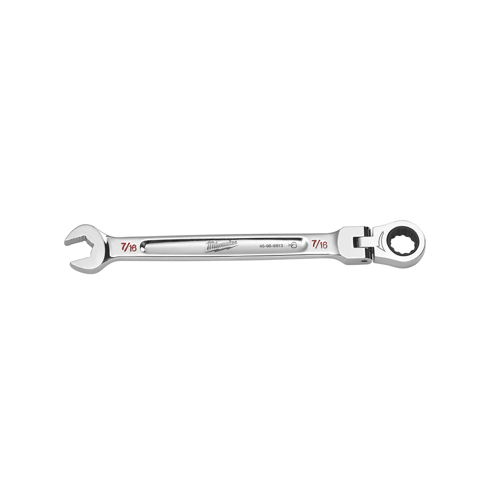 Milwaukee 7/16in. Flex Head Combination Wrench - 45969813