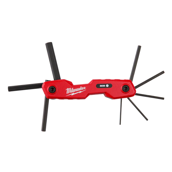 Milwaukee 8 Piece Metric Folding Hex Key Set - 48222182