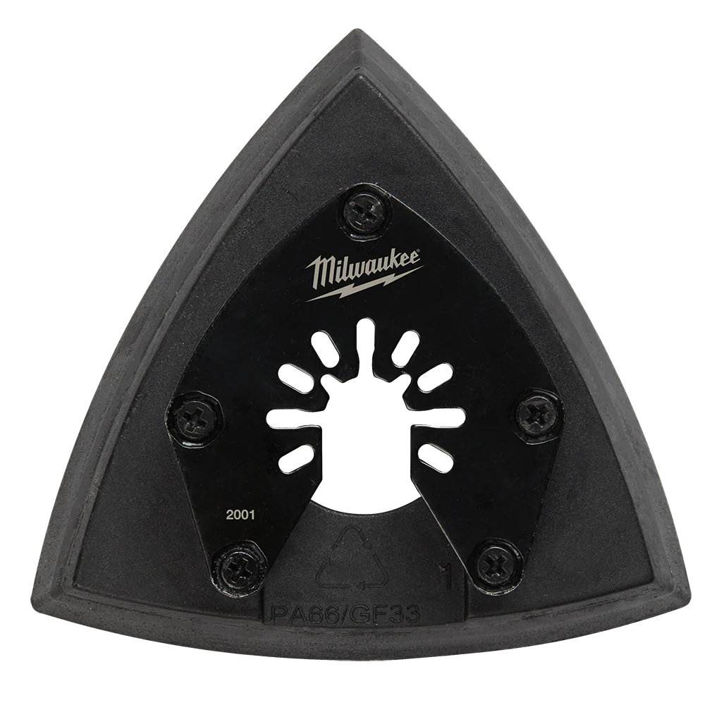 Milwaukee 89mm (3 1/2") Open-Lok™ Triangle Sanding Pad, Open-Lok™ - 49252001