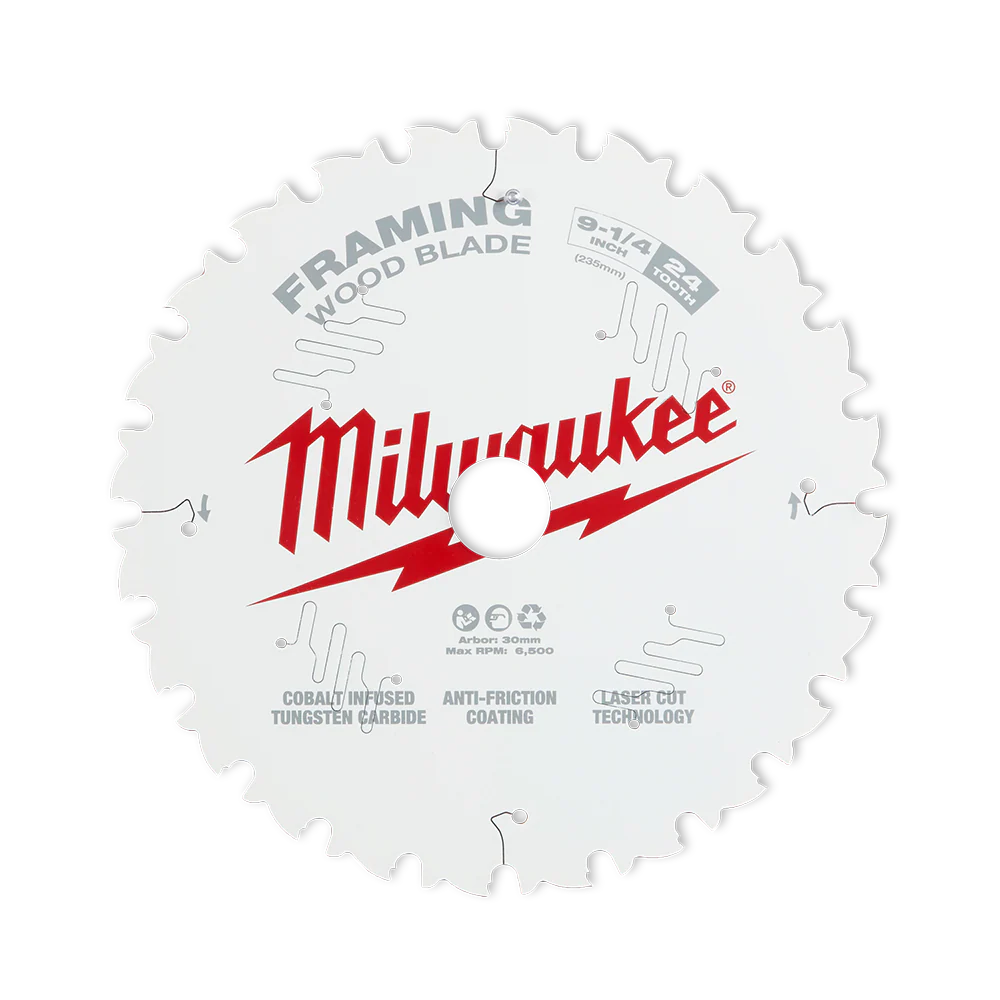Milwaukee 9-1/4" 235mm 24T FRAMING Blade - 48408924