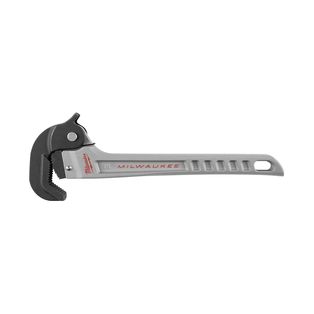 Milwaukee Aluminium Self Adjusting Pipe Wrench 355m (14”) - 48227414