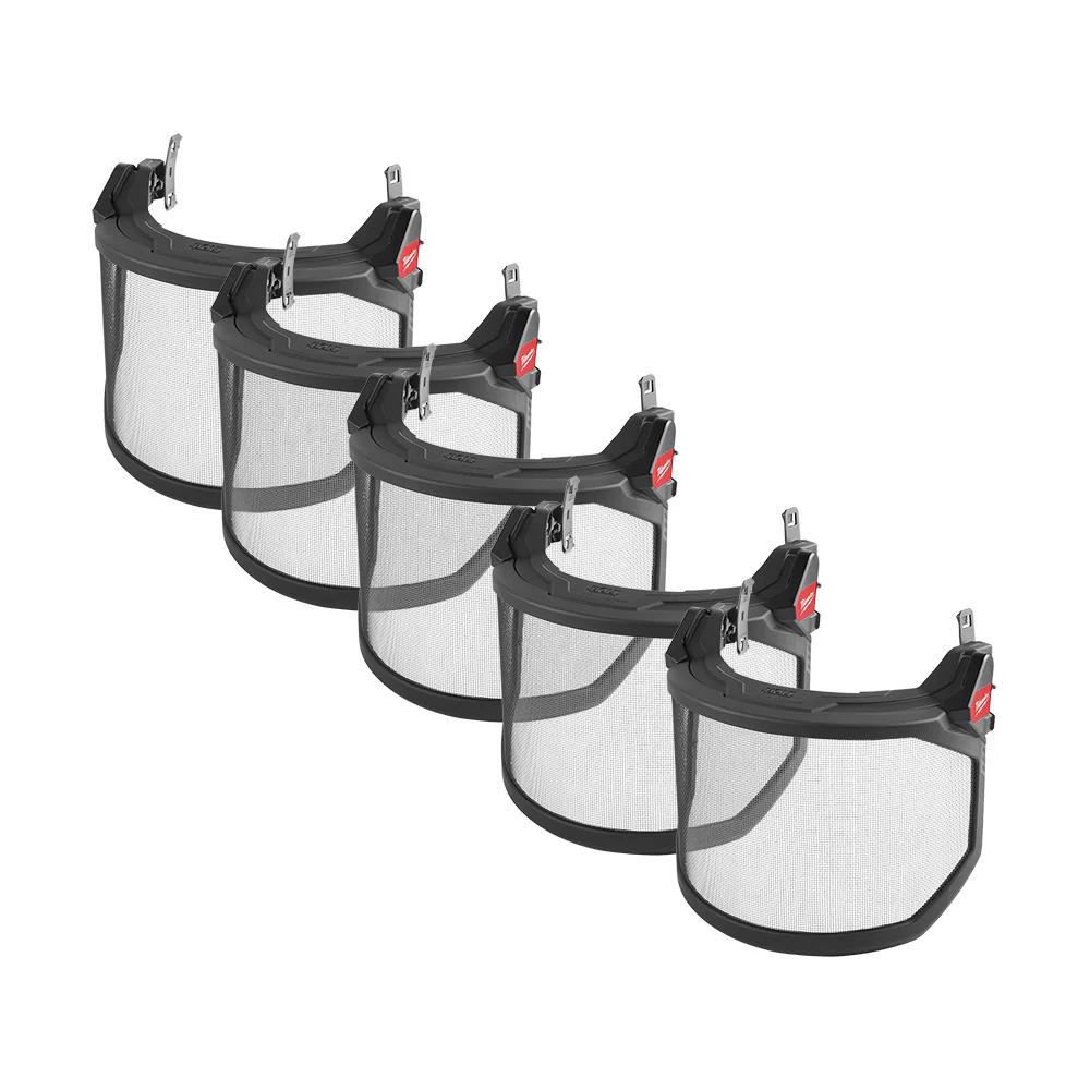 Milwaukee BOLT Full Face Shield Universal Replacement 5 Pack - Mesh - 48731432A