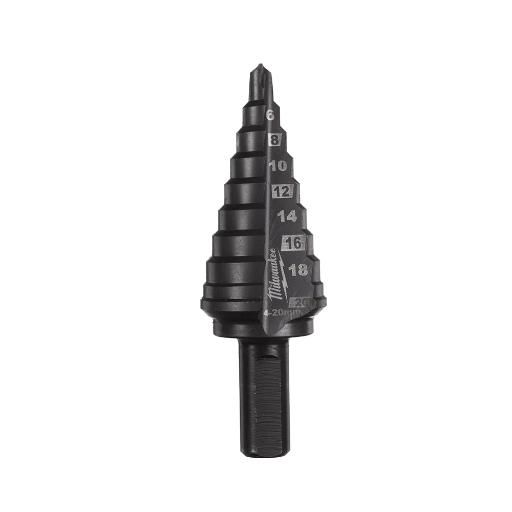 Milwaukee Cobalt AlCrN Step Drill Bit 4-20mm - 48899372