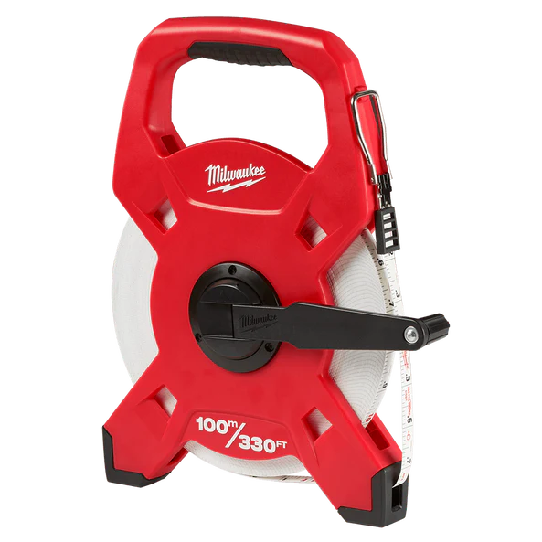 Milwaukee Fibreglass Open Reel Long Tape 100M/330ft - 48225310