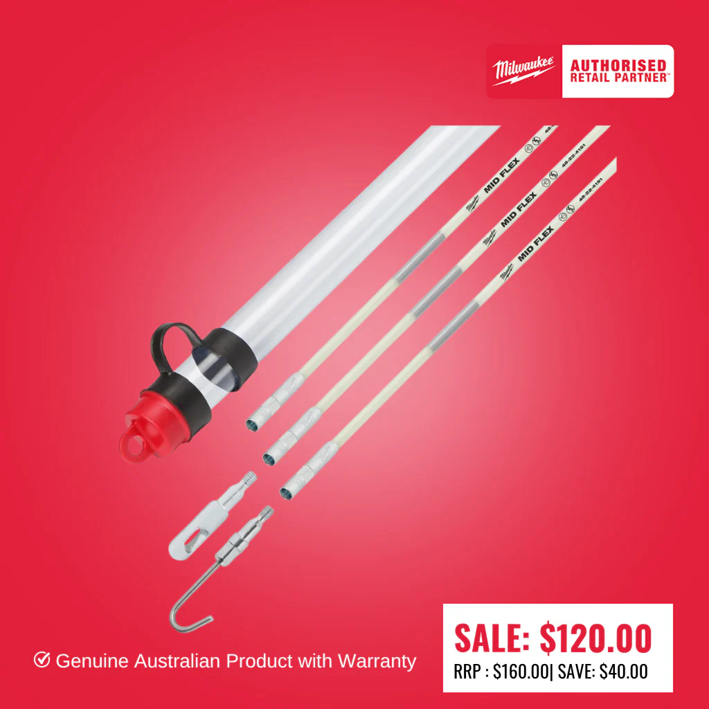 Milwaukee Fish Stick Mid Flex Kit 4.5m (15ft) - 48224152
