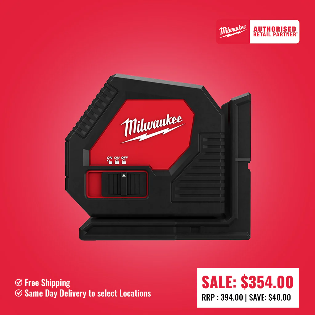 Milwaukee Green Cross Line Laser (Case) - CLLC