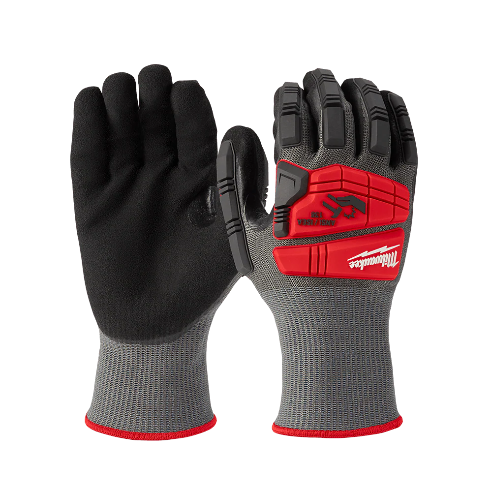 Milwaukee Impact Cut 5(E) Nitrile Dipped Gloves 1 Pack - L - 48228982