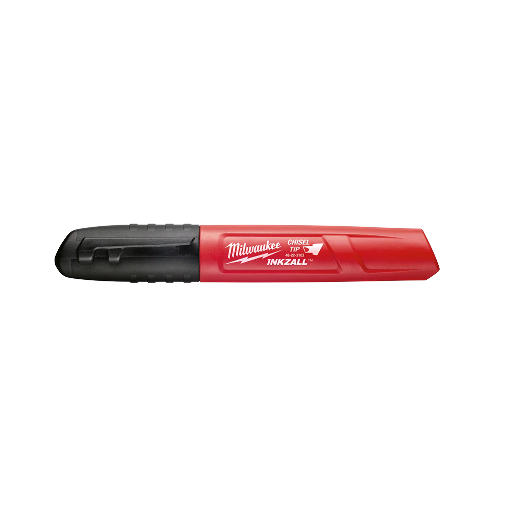 Milwaukee INKZALL™ Chisel Tip Marker Black - 48223130