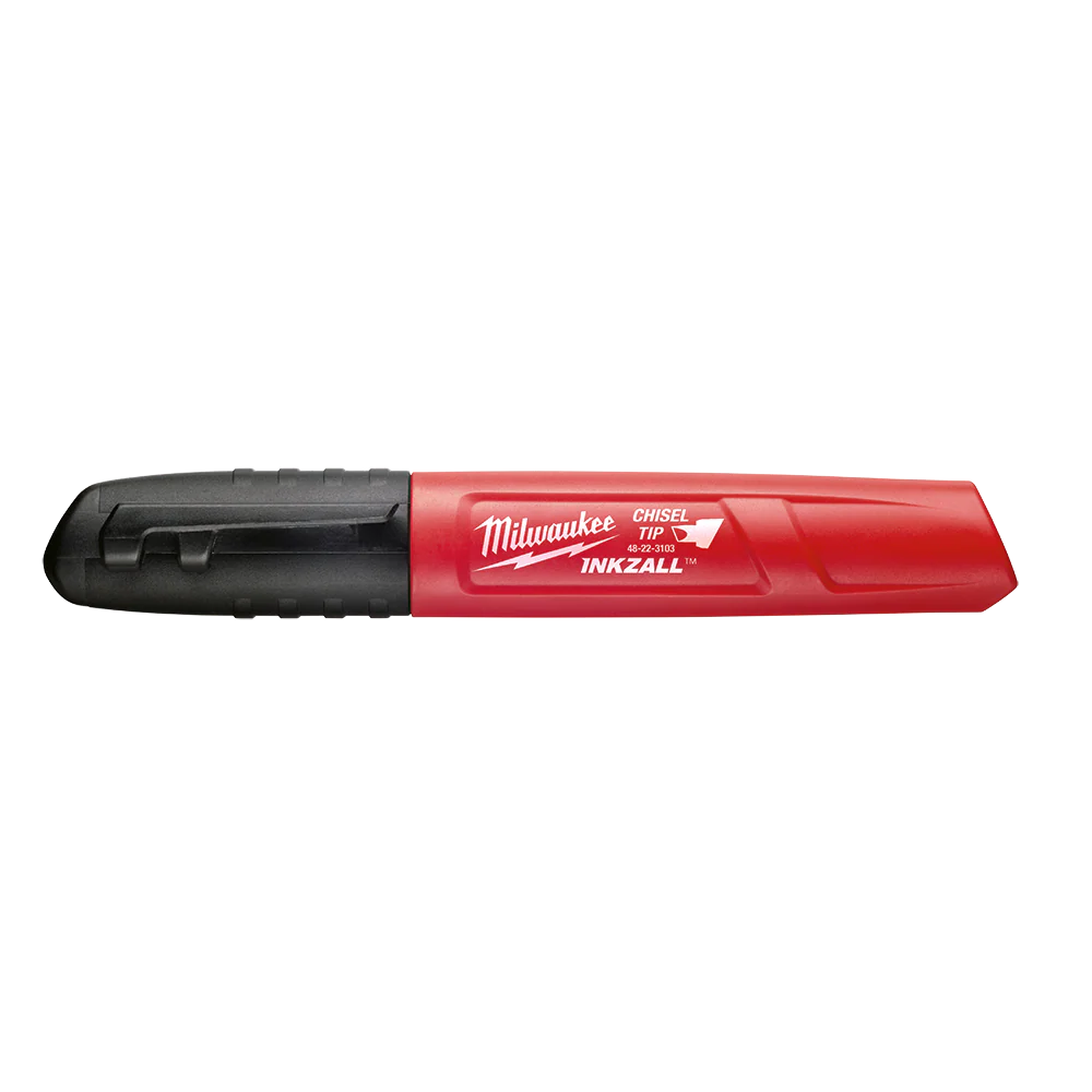 Milwaukee INKZALL™ Chisel Tip Marker Black  - 48223103