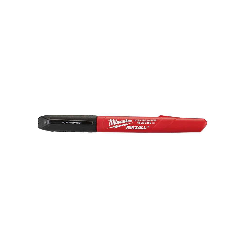 Milwaukee INKZALL™ UltraFine Pt Marker Blk 4pk - 48223154
