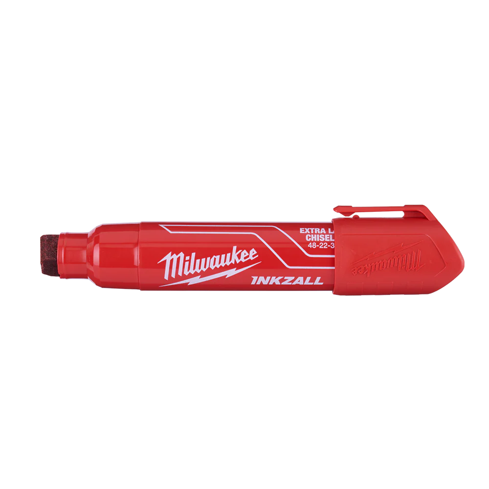 Milwaukee INKZALL™ XL Chis Tip Mrkr 14.5mm Red 12pk - 48223266