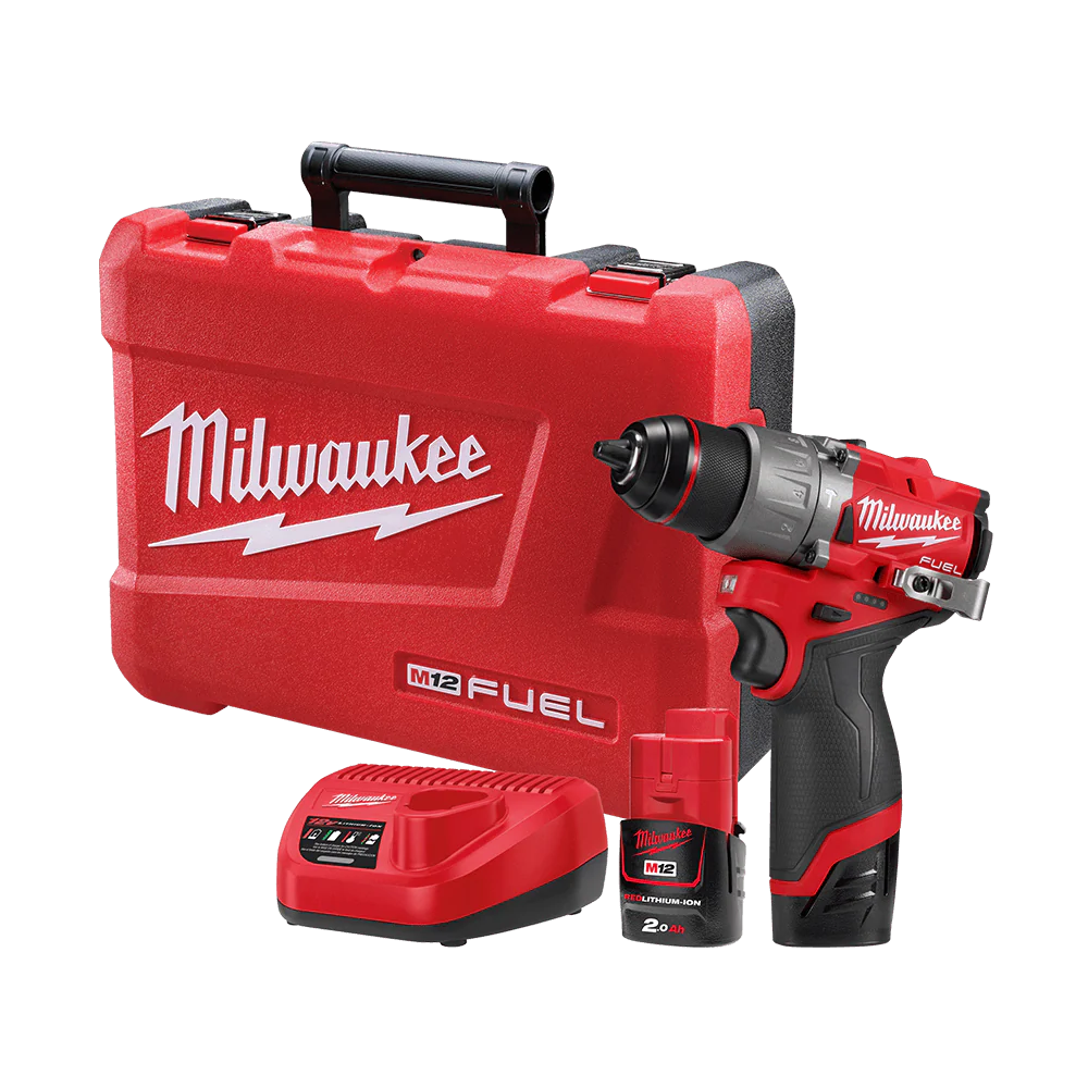 Milwaukee M12 FUEL™ 13mm Hammer Drill/Driver Kit - M12FPD2202C