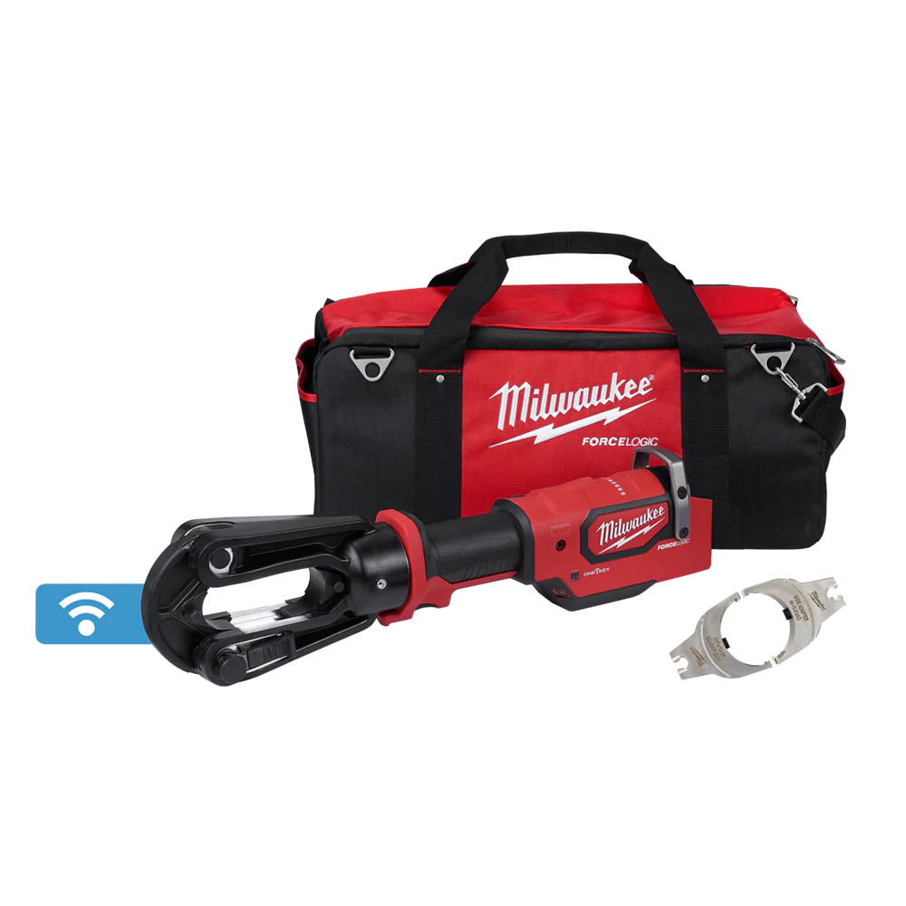 Milwaukee M18™ FORCE LOGIC™ 137kN Inline Utility Crimper (Tool Only) - M18HCCT1370B