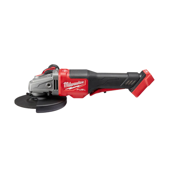 Milwaukee M18 FUEL™ 125mm (5") RAPID STOP™ Angle Grinder with Dead Man Paddle Switch (Tool Only) - M18FSAG125XPDB-0