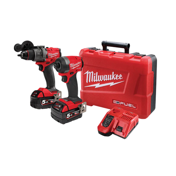 Milwaukee M18 FUEL™ 2 Piece Power Pack 2AA3 - M18FPP2AA3502C (Bonus 5Ah battery via Redemption)