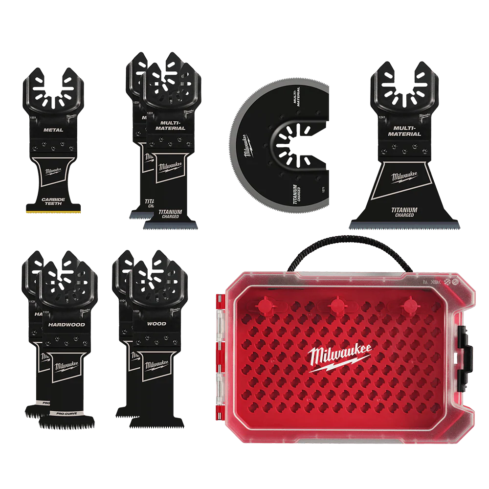 Milwaukee Open-Lok™ 9PC Multi Tool Blade Set - 49109113
