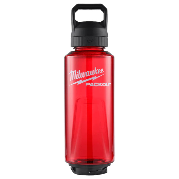 Milwaukee PACKOUT™ 1420ml (48oz) Plastic Bottle Red - 48228373R - Image 2