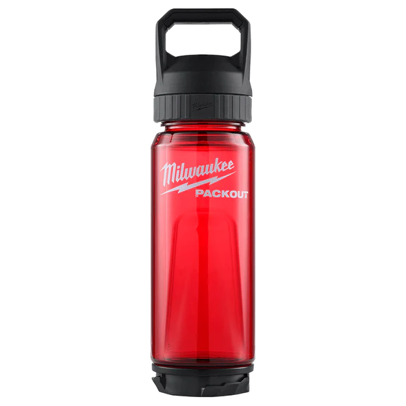 Milwaukee PACKOUT™ 740ml (25oz) Plastic Bottle Red - 48228371R - Image 2