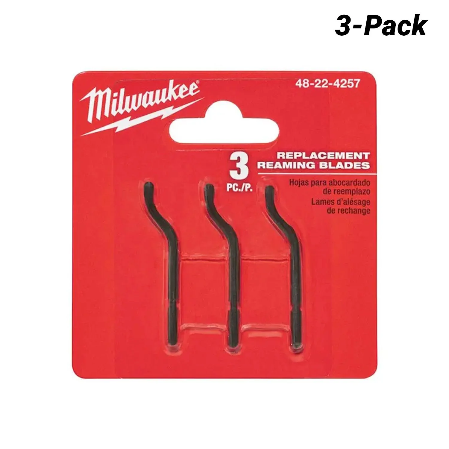 Milwaukee Reaming Blades 3pk - 48224257