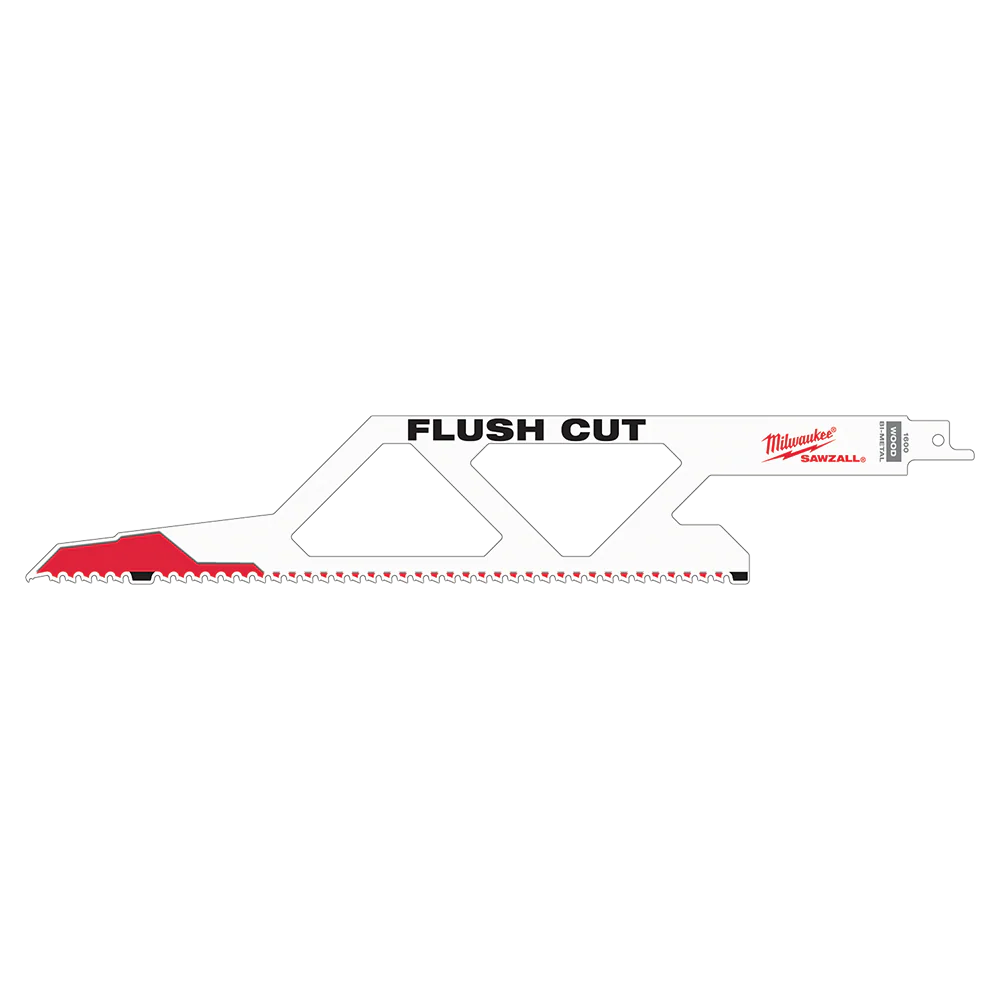 Milwaukee SAWZALL™ Flush Cut 300mm 12" 5TPI Blade 1 Pack - 48001600