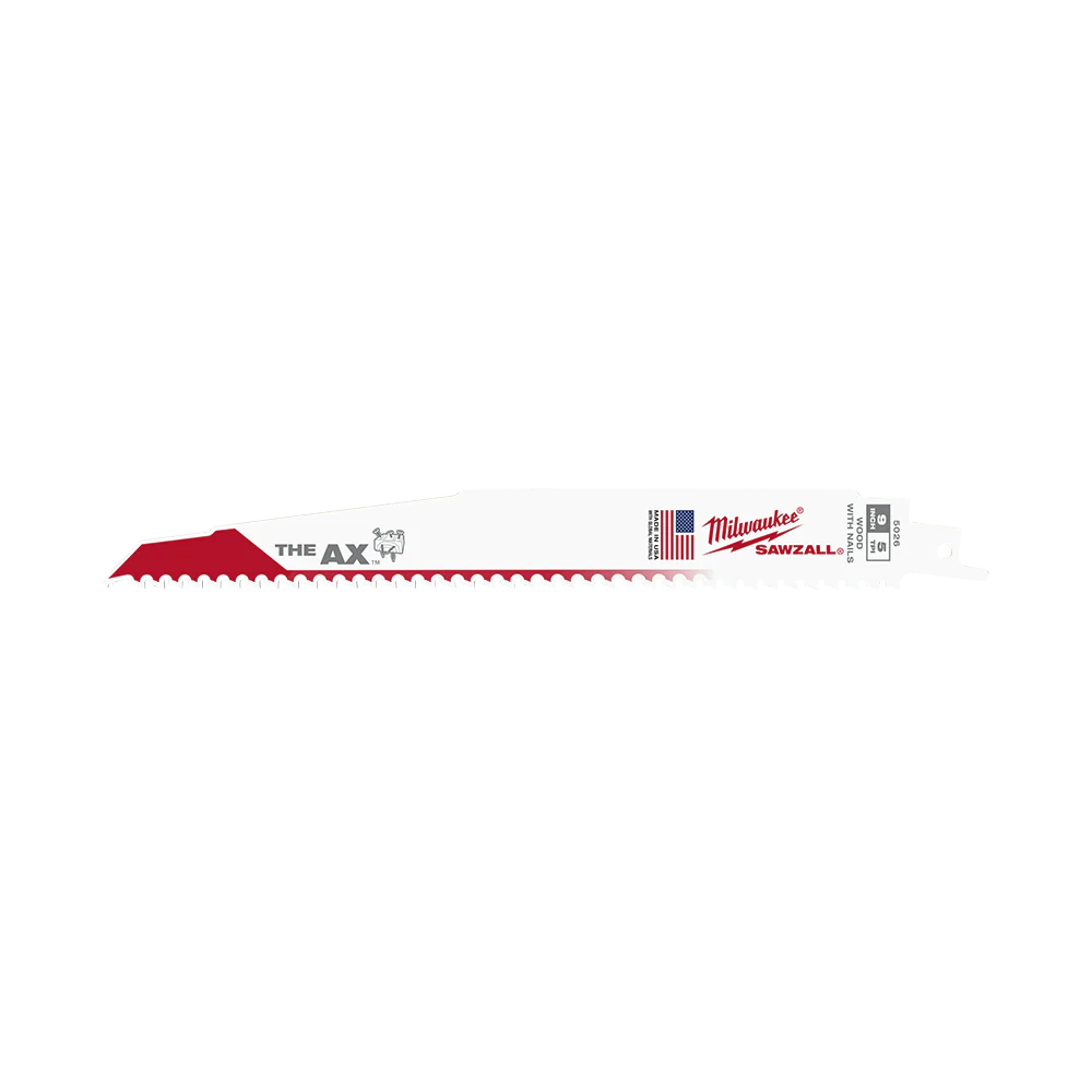 Milwaukee SAWZALL™ The AX™ 230mm 9" 5TPI Blade 5 Pack - 48005026