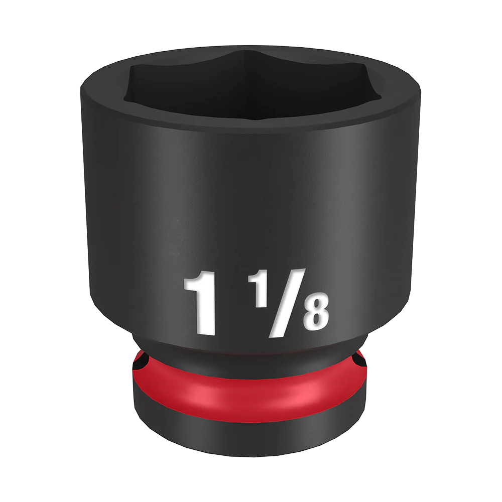 Milwaukee SHOCKWAVE™ 1/2" Drive 1-1/8" Standard 6 Point Impact Socket - 49666212